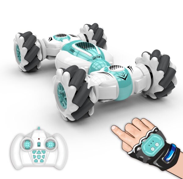 4WD Gesture Sensing RC Stunt Car – Hand-Controlled Twist & Drift Off-Road Crawler with 360° Rotation and Deformation