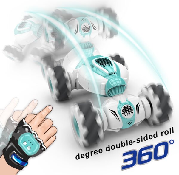 4WD Gesture Sensing RC Stunt Car – Hand-Controlled Twist & Drift Off-Road Crawler with 360° Rotation and Deformation