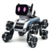 Intelligent Remote Control Stunt Dog – Programmable AI Robot Pet with Mecanum Wheels, LED Eyes, and 360° Drift Capabilities
