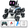 Intelligent Remote Control Stunt Dog – Programmable AI Robot Pet with Mecanum Wheels, LED Eyes, and 360° Drift Capabilities